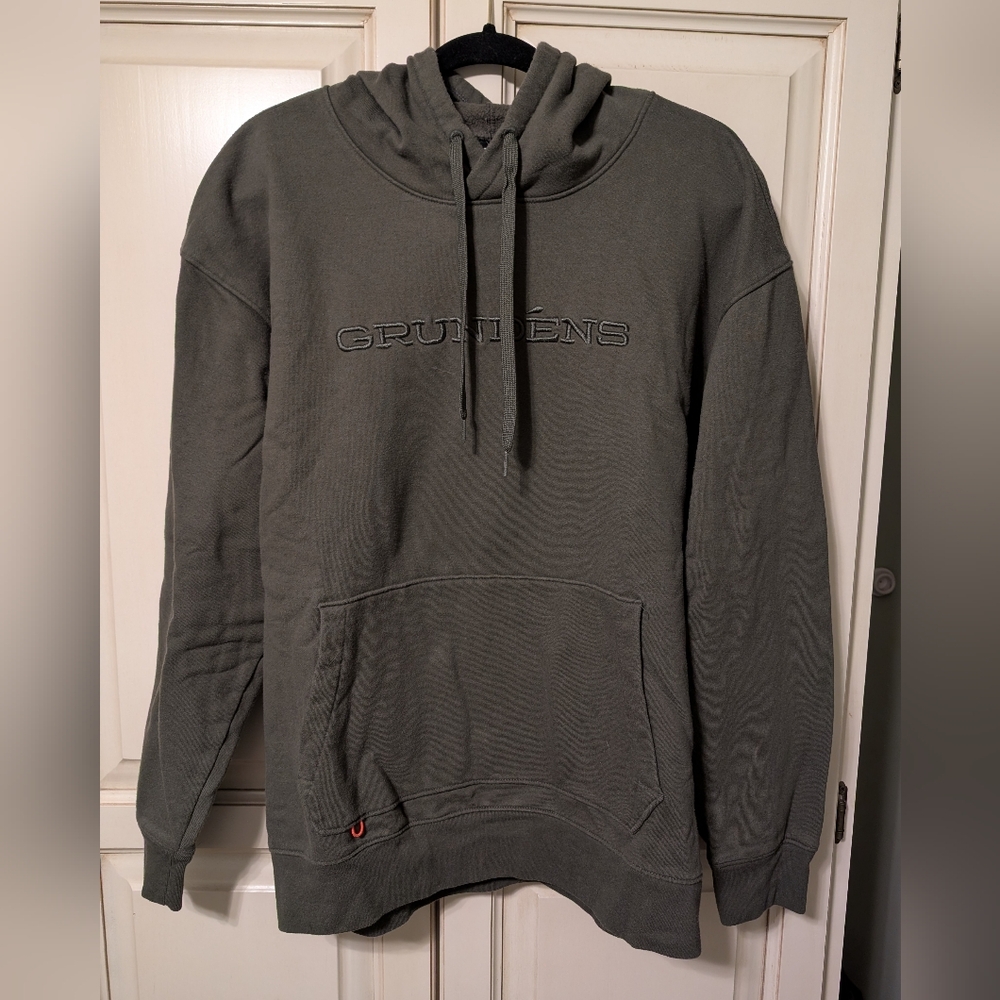Men's Grundens Hoodie With Embroidered Logo